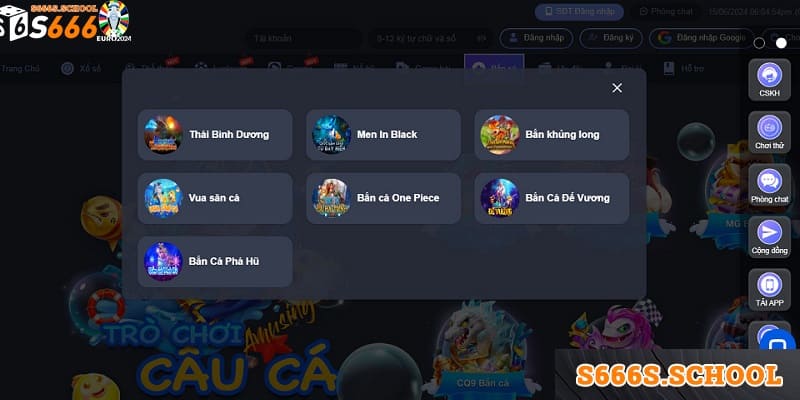 Giao diện game cực kỳ cuốn hút, hấp dẫn mọi cược thủ