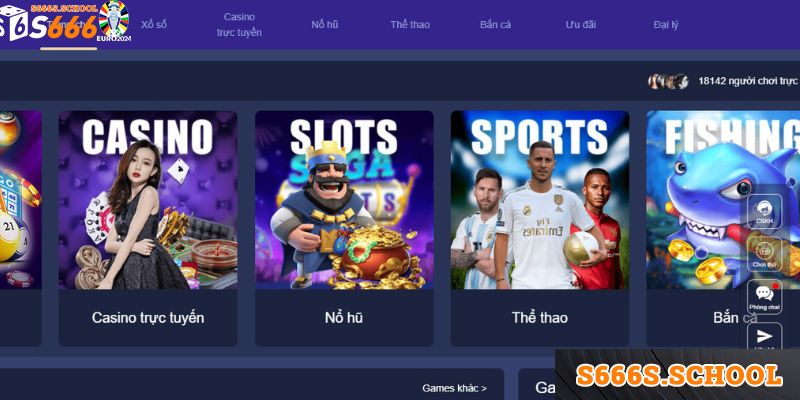 Đăng ký S666 - Nhà cái cá cược uy tín hàng đầu Việt Nam