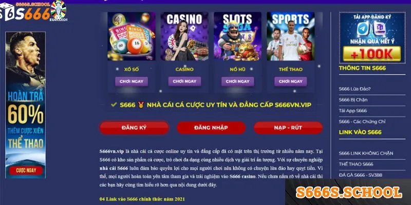 Những bước đăng ký S666 cơ bản để trở thành thành viên chính thức Những bước đăng ký S666 cơ bản để trở thành thành viên chính thức